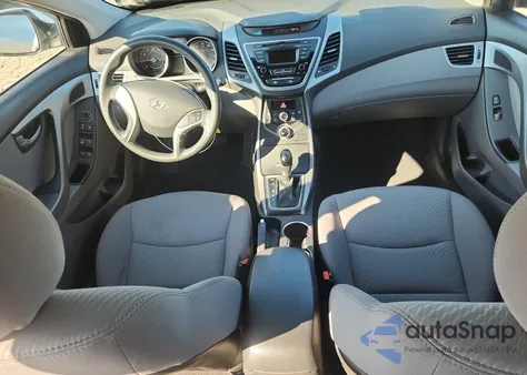 2016 Hyundai Elantra Se from USA, damaged, VIN 5NPDH4AE6GH794074